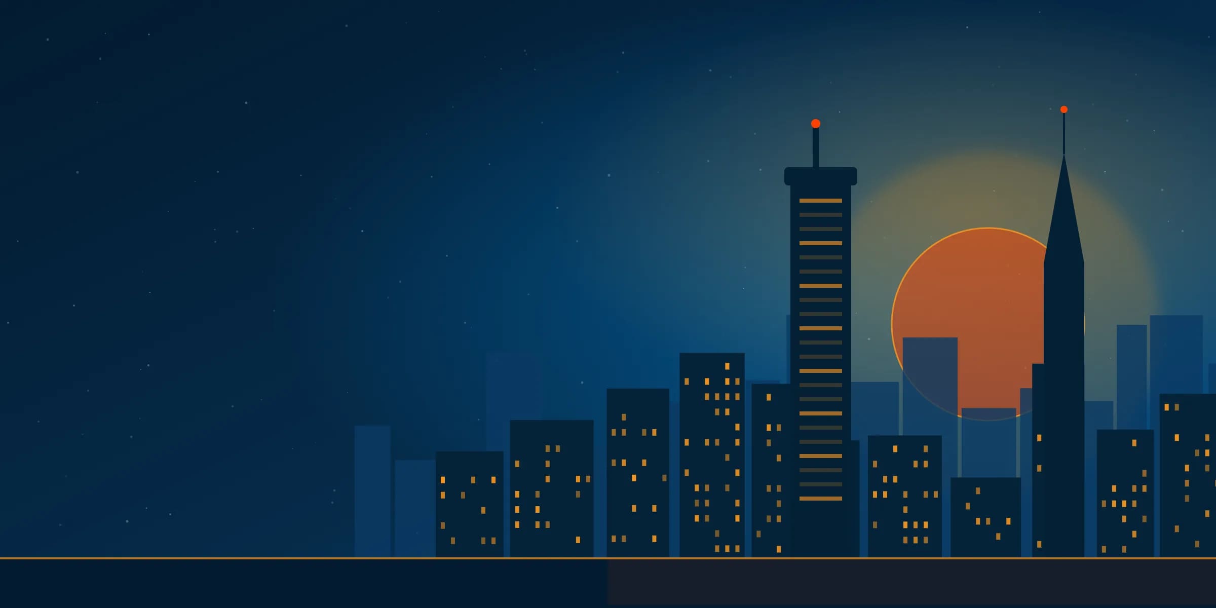 Nairobi city skyline